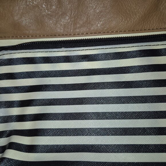 Small stripped crossbody bag purse - Picture 13 of 13